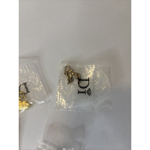 Vtg Di Diamonds International Charm Bracelet w/ Charms; Shell Ship Monkey Anchor - Picture 6 of 8